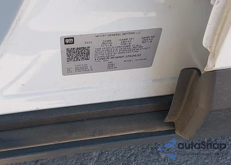 2023 Chevrolet Traverse Fwd Rs z USA, uszkodzony, nr VIN 1GNERJKW6PJ202632